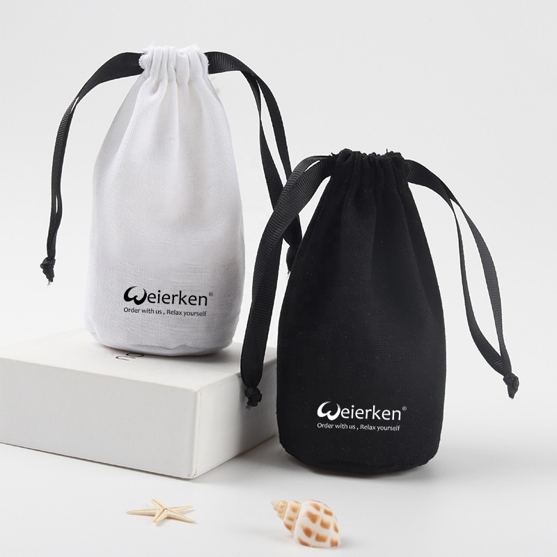 cotton drawstring pouches wholesale