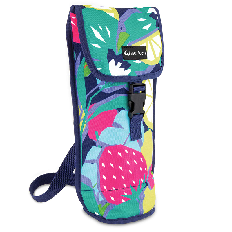 insulated wine bottle cooler bag