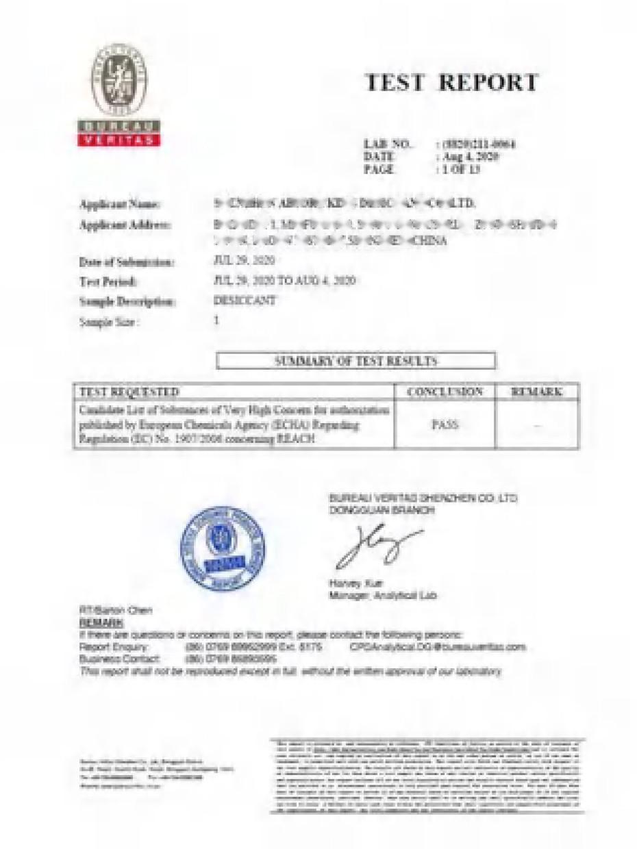 Test Report