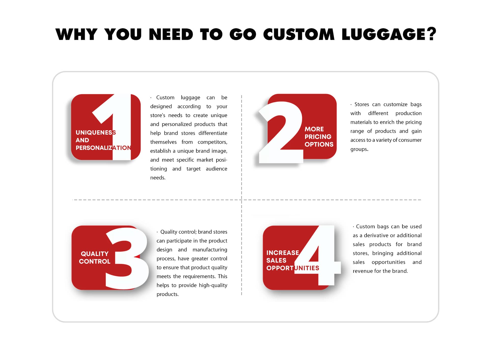 custom luggage